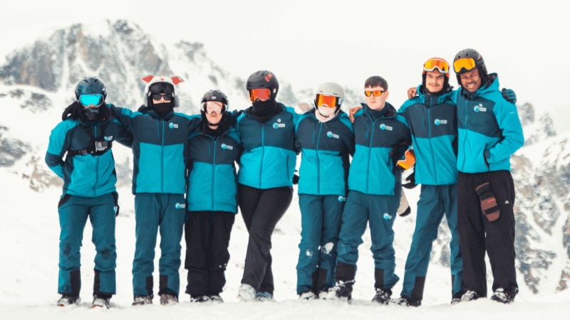 Snow Camp charity. Image c/o Snow Camp